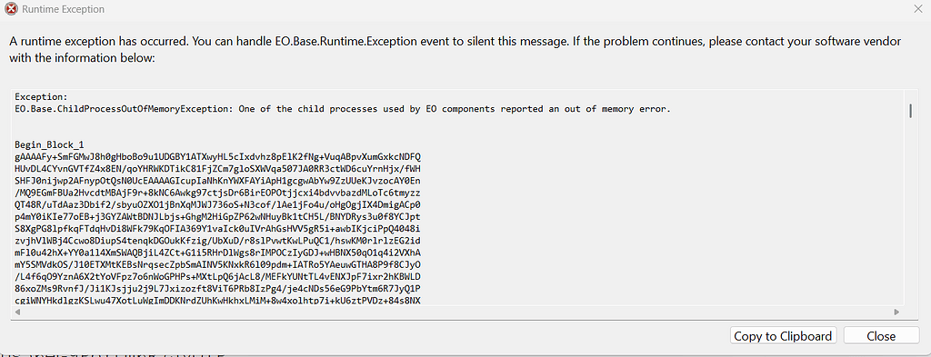 Runtime Error - Arc & Slice - Cubewise Forum